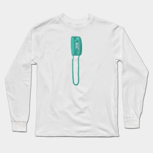 Retro pay phone Long Sleeve T-Shirt